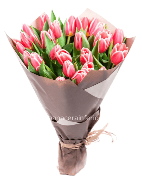 Bouquet di tulipani rosa